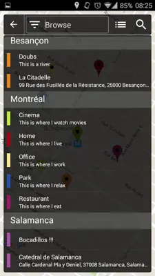 Map Marker android App screenshot 3