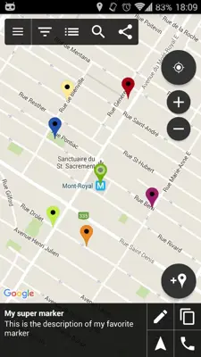 Map Marker android App screenshot 6