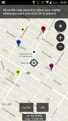 Map Marker android App screenshot 7